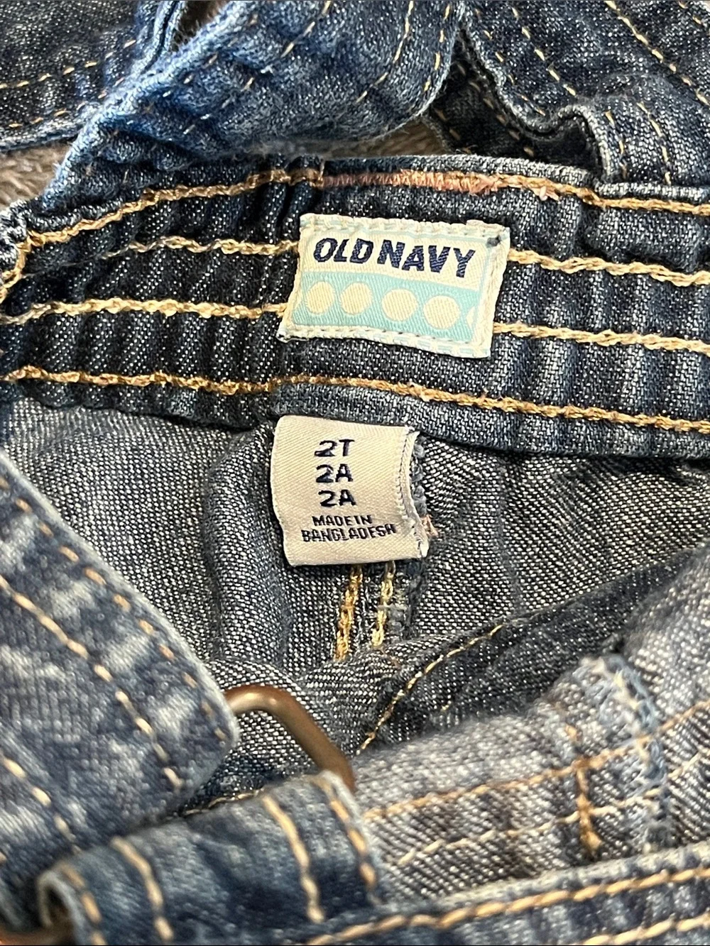 💕 2/$15 Old Navy Girls Overalls-2T
